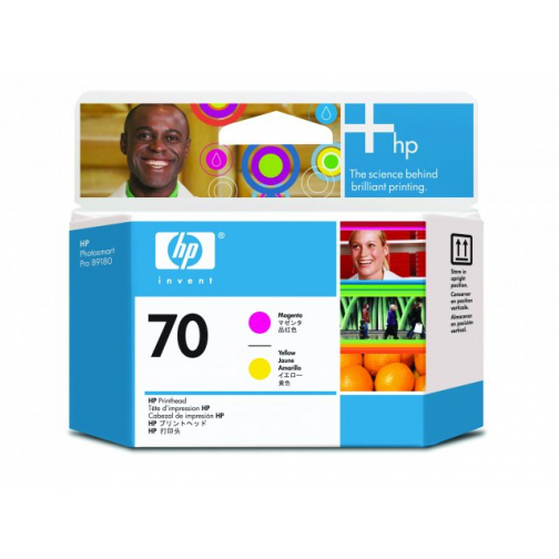 HP printkop nummer 70 magenta-geel