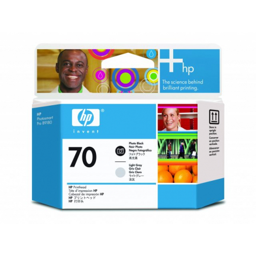 HP printkop nummer 70 fotozwart-grijs