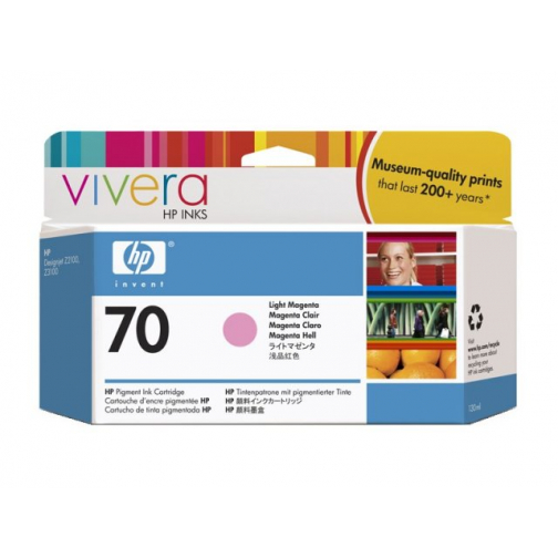 HP inkcartridge Nr.70 light magenta 130ml