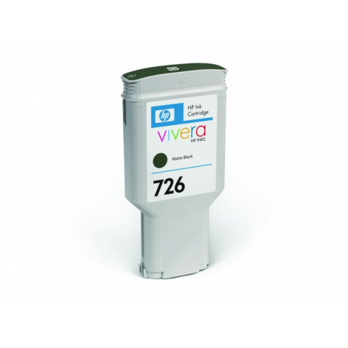 HP inkcartridge Nr.726 black mat 300ml
