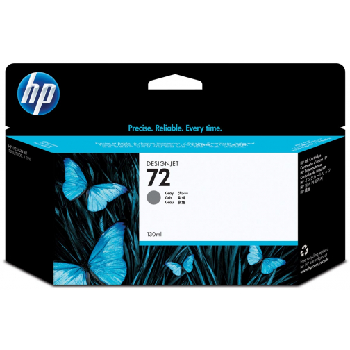 HP inktcartridge 72, 130 ml, OEM C9374A, grijs