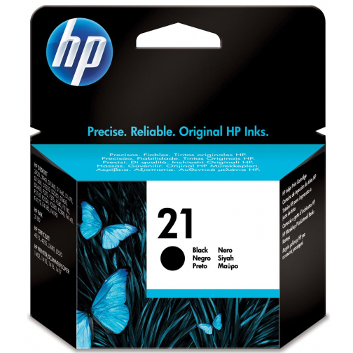 HP inktcartridge 21, 190 pagina's, OEM C9351AE, zwart