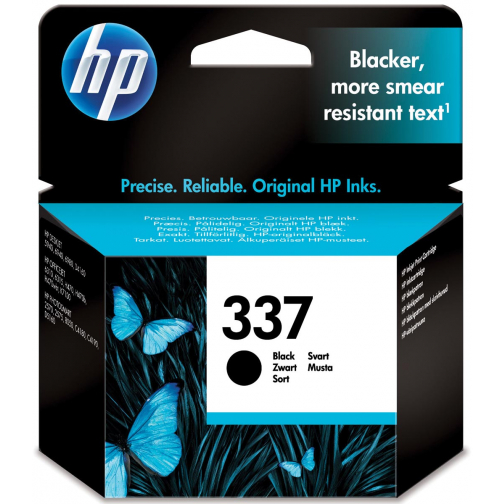 HP inktcartridge 337, 420 pagina's, OEM C9364EE, zwart