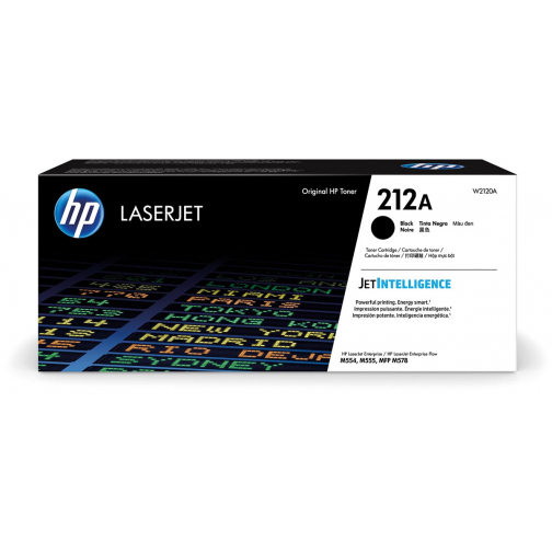 HP toner 212A, 5.500 pagina's, OEM W2120A, zwart