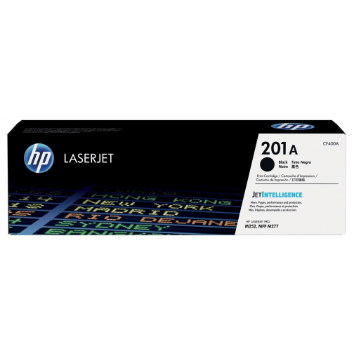 HP toner 201A, 1 500 pagina's, OEM CF400A, zwart