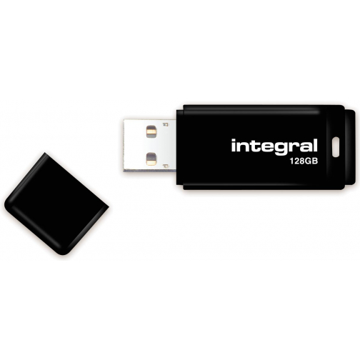 Integral USB 2.0 stick, 128 GB, zwart