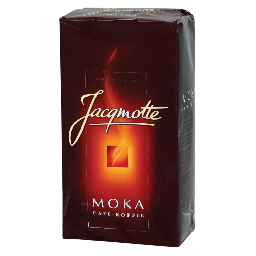 Jacqmotte koffie, moka, pak van 500 gram