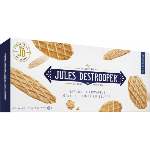 Jules Destrooper boterwafels, doos van 175 gram