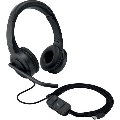 Kensington USB-C Headset H1000, On-Ear, zwart