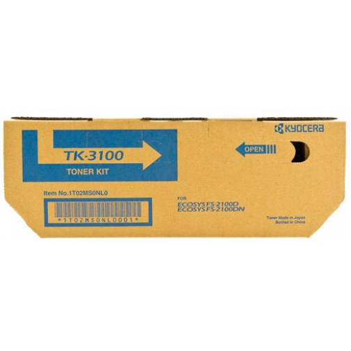 Kyocera Toner Kit TK3100 - 12500 pagina's - 1T02MS0NL0