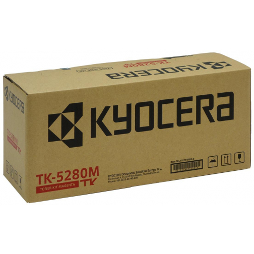 Kyocera toner TK-5280, 11.000 pagina's, OEM 1T02TWBNL0, magenta