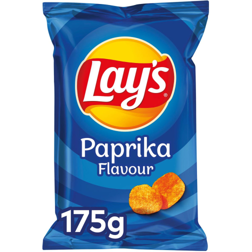 Lay's Chips Paprika, zak van 175 g