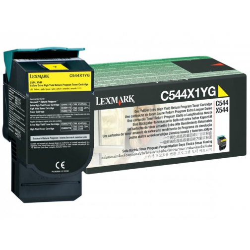 Lexmark tonercartridge C544X1YG yellow return program