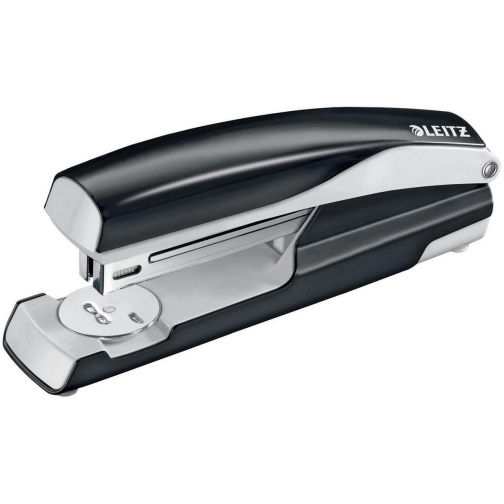 Leitz NeXXt sterke metalen full-strip nietmachine, niet 40 vel, voor P4 nietjes 24/8 en 26/8, zwart