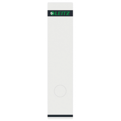 Leitz rugetiketten, voor serie 1080, ft 6,1 x 28,5 cm, pak van 75 stuks, wit