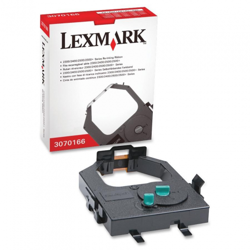 Lexmark nylontape met ReInk-System zwart - OEM: 3070166