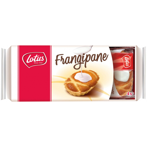 Lotus Frangipane, 52 g, pak van 4 stuks