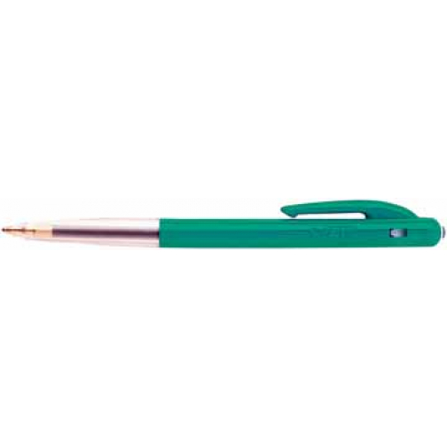 Bic balpen M10 Clic schrijfbreedte 0,4 mm, medium punt, groen