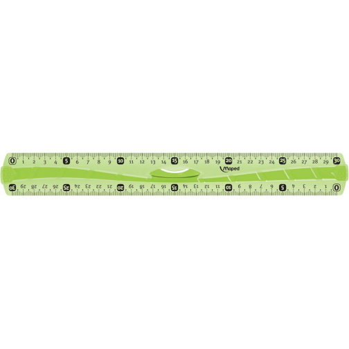 Maped decimeterlat Flex driedubbele decimeter, 30 cm