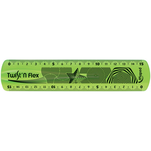 Maped lat Twist'n Flex, 15 cm