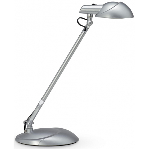 MAUL bureaulamp LED Storm op voet, zilver