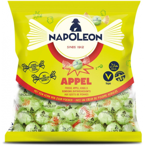 Napoleon snoepjes appel, zak van 1 kg