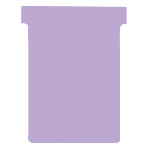 Nobo T-planbordkaarten index 3, ft 120 x 92 mm, violet