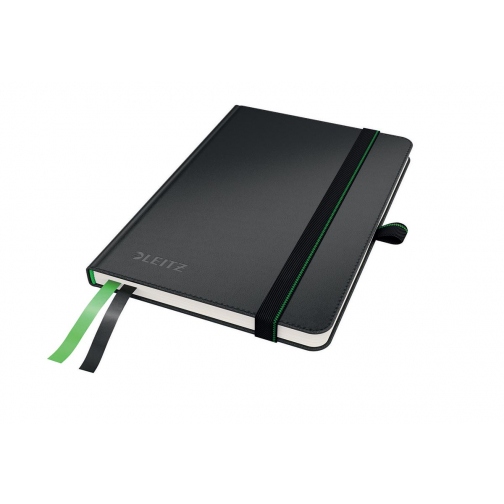 Leitz Complete notitieboek, ft A6, harde kaft, gelijnd, zwart