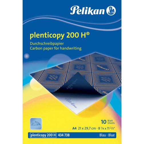 Pelikan carbonpapier Plenticopy 200H, etui van 10 vel