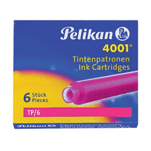 Pelikan inktpatronen 4001 roze