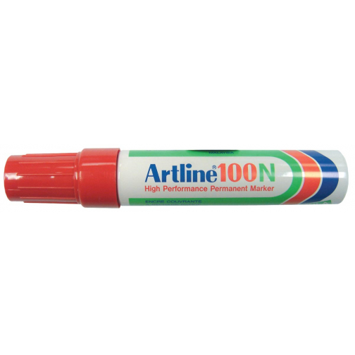 Permanent marker Artline 100N rood