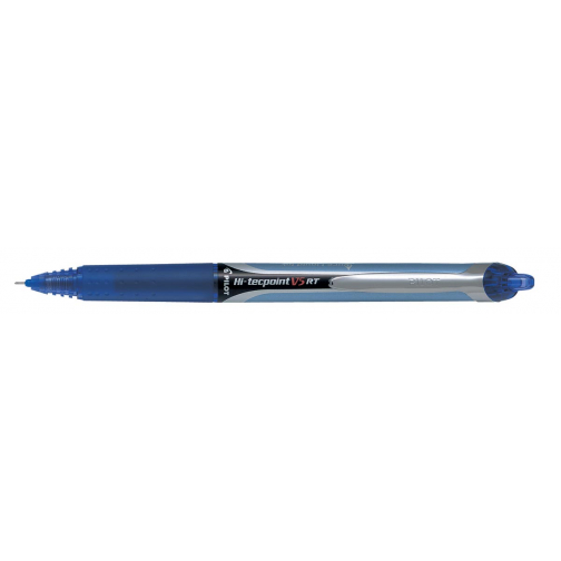 Pilot Roller Hi-Tecpoint V5 RT Retractable, schrijfbreedte 0,25 mm, blauw