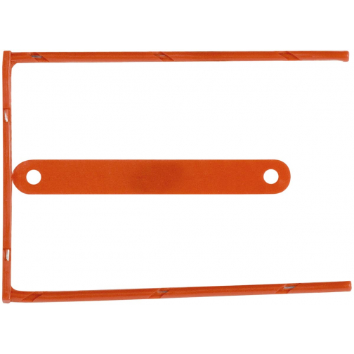 Q-CONNECT archiefbinder D-clip, doos van 100 stuks, rood