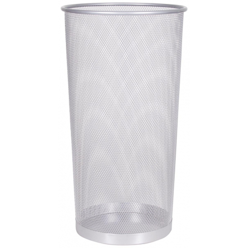 Q-CONNECT parapluhouder, 22,6 liter, metaal, zilver