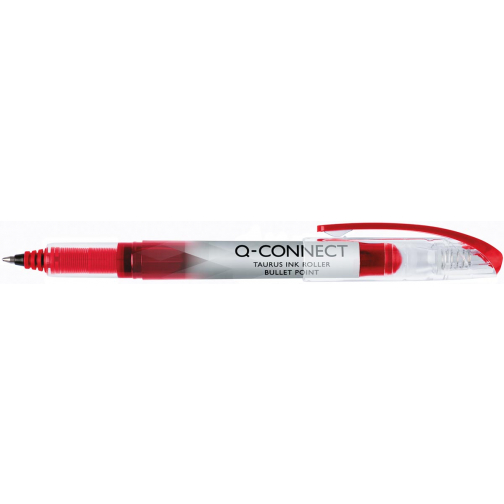 Q-CONNECT Taurus liquid ink roller, rood