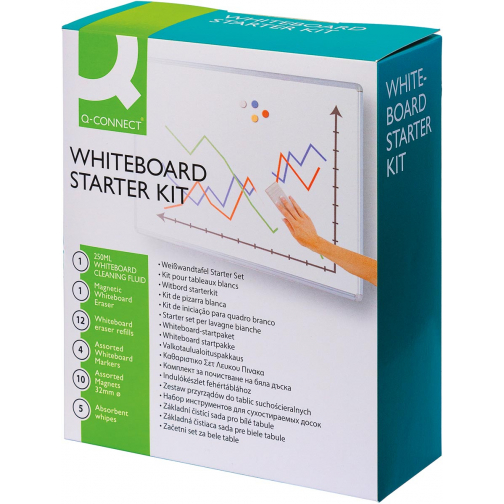 Q-CONNECT whiteboard starter kit