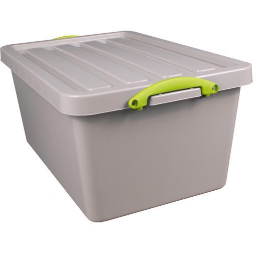 Really Useful Box Recycled opbergdoos 61 l, nestbaar, grijs