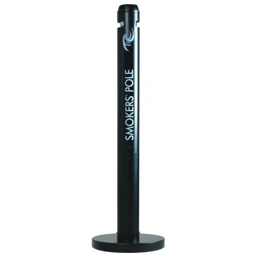 Rubbermaid peukenzuil Smokers' Pole, ft 10,2 x 107,9 cm, zwart