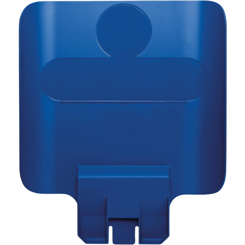 Rubbermaid Slim Jim paneel voor recycling station, blauw