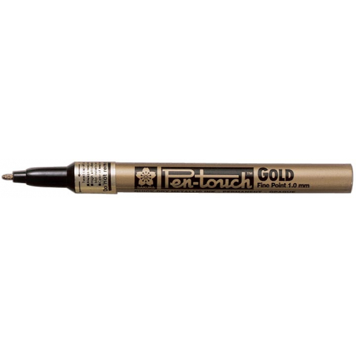 Sakura paint Marker Pen-Touch punt van 1 mm, goud