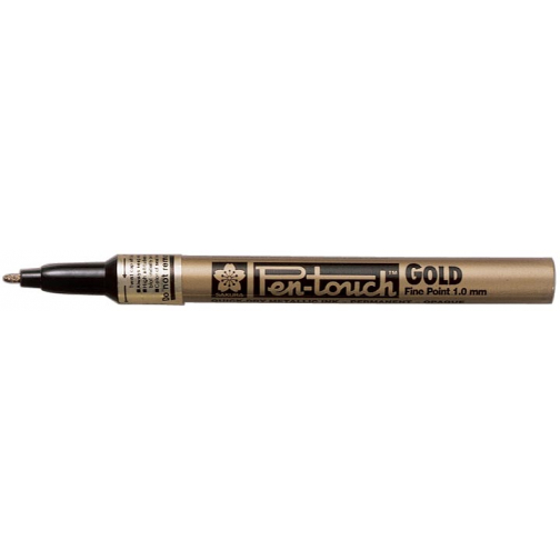 Sakura paint Marker Pen-Touch punt van 1 mm, goud