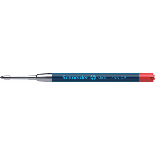 Schneider balpenvulling Slider 755 XB, rood