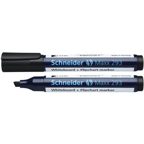 Schneider whiteboard + flipchart marker Maxx 293 zwart