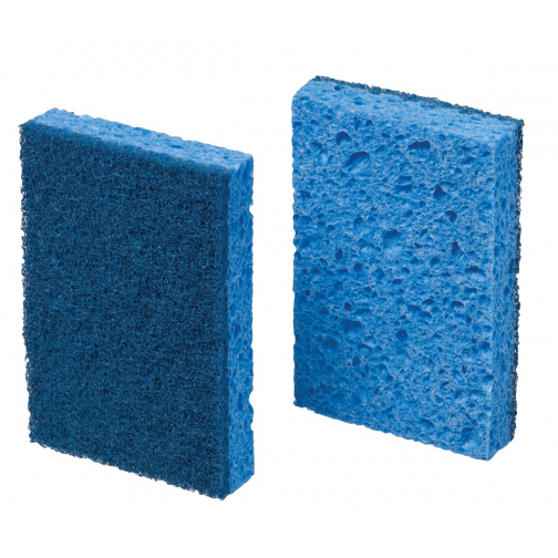 Scotch Brite spons 770, blauw, pak van 10 stuks