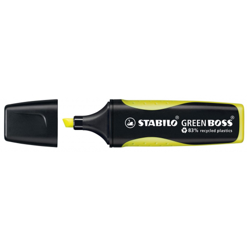 STABILO GREENBOSS markeerstift, geel