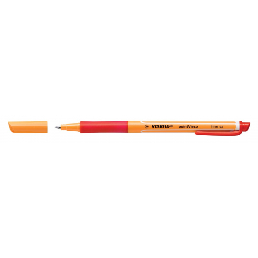 STABILO pointVisco roller, 0,5 mm, rood