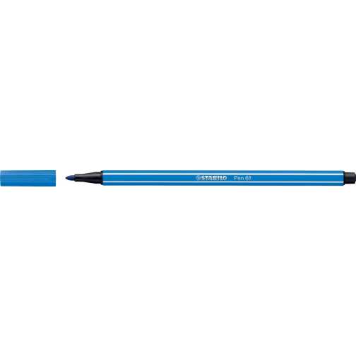 STABILO Pen 68 viltstift, donkerblauw