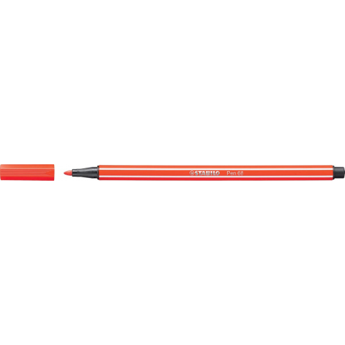 STABILO Pen 68 viltstift, rood