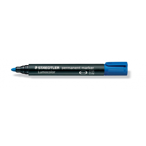 Staedtler Lumocolor 352, permanent marker, ronde punt, 2 mm, blauw