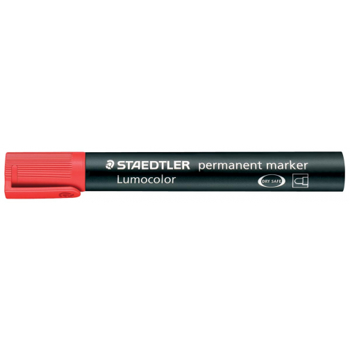 Staedtler Lumocolor 352, permanent marker, ronde punt, 2 mm, rood